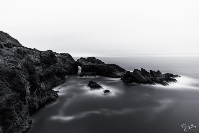 Arch at indian sands in the Boardman corridor on the Oregon coast near Brookings.